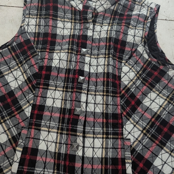 Christopher&Banks Quilted Vest, Cotton - Picture 3 of 6